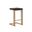 Boone Counter Stool Set of 2 In Champagne Gold and Onyx