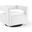 Booth Performance Velvet Swivel Armchair EEI-3948-WHI