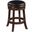 Boraam 24 Inch Backless Swivel Counter Stool In Cappuccino