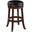 Boraam 29 Inch Backless Swivel Bar Stool In Cappuccino