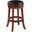 Boraam 29 Inch Backless Swivel Bar Stool In Cherry