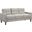 Bowen Upholstered Track Arms Tufted Sofa Beige