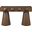 Bracciano Oak Veneer Console Table In Brown