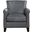 Braintree Accent Chair In Blue and Gray
