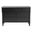 Braith Spindle Wood 7-Drawer Dresser In Black