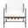 Stitch and Hand Brando Club Chair In Peyton Pearl and Chestnut