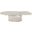Branna Concrete Coffee Table In Taupe