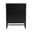 Brantley 4 Drawer Spindle Chest In Black