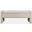 Braun 48 Inch Upholstered Bedroom Hallway Storage Bench In Natural