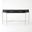 Breakfront Console In Nickel and Black