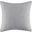 Bree Acrylic Knitted Square Pillow Cover In Grey