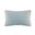 Bree Knit Oblong Pillow Cover In Light Blue