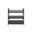 Brees Changing Table In Black and Brownstone