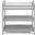 Brees Changing Table In Gray and Graystone