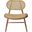 Brenda Solid Wood with Natural Cane Side Chairs Set of 2 In Natural