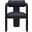Brenda Vegan Leather Dining Chair Set of 2 In Black