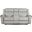 Brennen Double Reclining Loveseat with Center Console In Gray