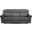 Brennen Double Reclining Sofa In Charcoal