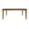 Brentwood 72 Inch Rectangular Dining Table with Extension In Cascade Oak and Brown