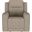 Brentwood Upholstered Recliner Chair In Taupe