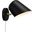 Briana Swivel Wall Sconce In Black