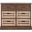 Briar Removable 6 Drawer Storage Chest in Brown