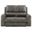 Brickston Triple Power Reclining Loveseat In Charcoal
