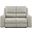 Brickston Triple Power Reclining Loveseat In Grey