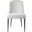 Brie Armless Chair Set of 2 In White
