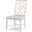 Brighton Side Chair In Antique White and Flax