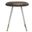 Brinley 30 Inch H Mid Century Modern Stool in Antique Brown