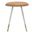 Brinley 30 Inch H Mid Century Modern Stool in Camel