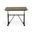 Brio Sit or Standing Adjustable Desk In Elm Top and Black Base