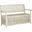 Brisbane Distressed White Storage Bench