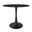 Bristol 31 Inch Sintered Stone Top Round Dining Table In Black