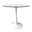 Bristol 31 Inch Sintered Stone Top Round Dining Table In White