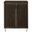 Brixton 2-Door Entryway Shoe Storage Cabinets In Smoked Oak