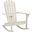 Brizio Adirondack Rocking Chair in White