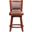 Broadmoor 24 Inch Swivel Counter Stool In Cherry