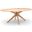 Brockton Oval Dining Table In Natural Oak