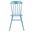 Broderick Stackable Side Chair Set of 2 in Matte Navy Blue
