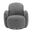 Brody Swivel Lounge Chair In Gray