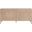 Bronze Bay Highland 8 Drawer Double Dresser In Natural Oak