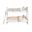 Brooklyn Kids Twin Over Twin Bunk with Ladder In White