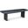 Brooks 102 Inch Bench In Ebonized Frame