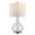 Brooks Glass Table Lamp in Clear