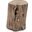 Brooks Solid Wood Stump In Sandblasted Grey
