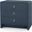 Bryant Linen 3-Drawer Side Table In Blue Steel