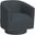 Brylee Swivel Accent Chair In Midnight Blue