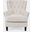 Bryson Upholstered Accent Chair with Nailhead Trim In Oat